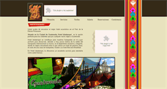 Desktop Screenshot of hotelixbalanque.com