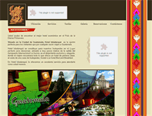 Tablet Screenshot of hotelixbalanque.com
